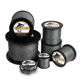 HERCULES 100M-2000M Grey 10lb-300lb PE Braided Fishing Line 8 Strands HERCULES