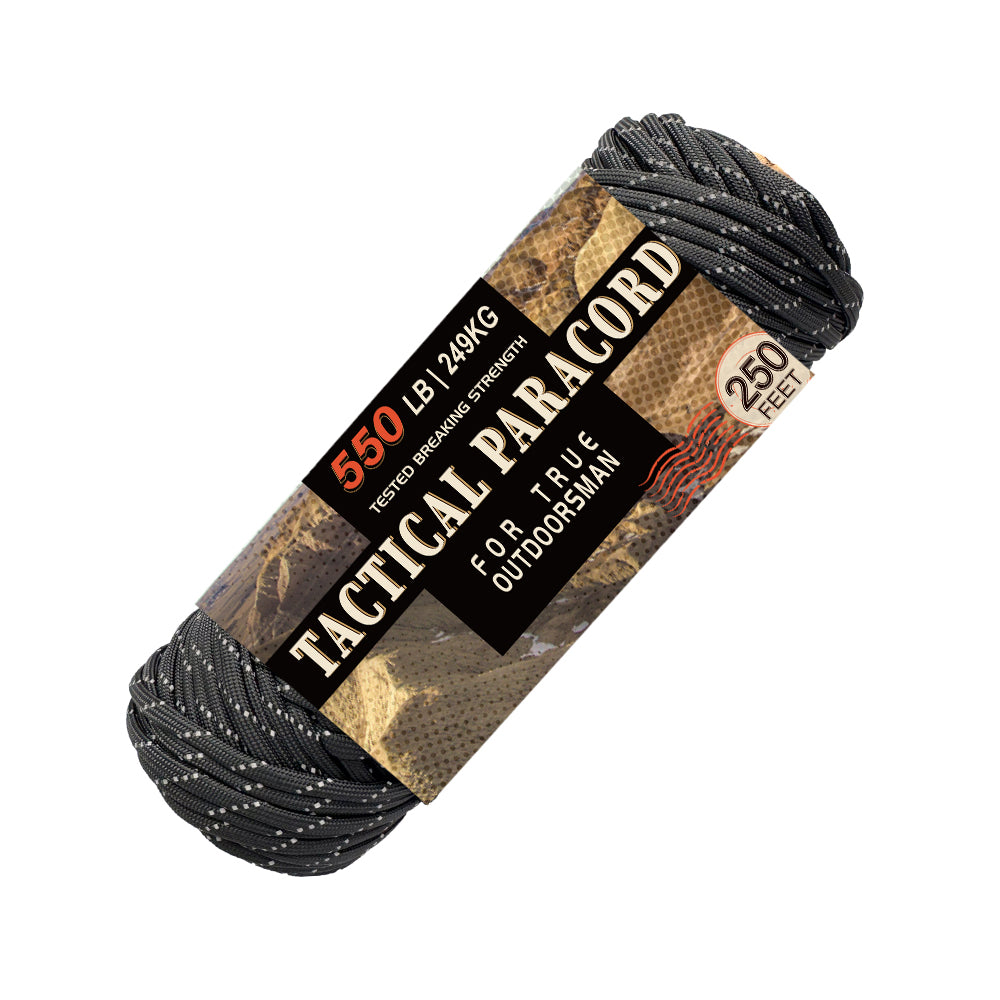 HERCULES 250FT 550 Paracord Rope Heavy Duty Parachute Cord Utility Cord HERCULES