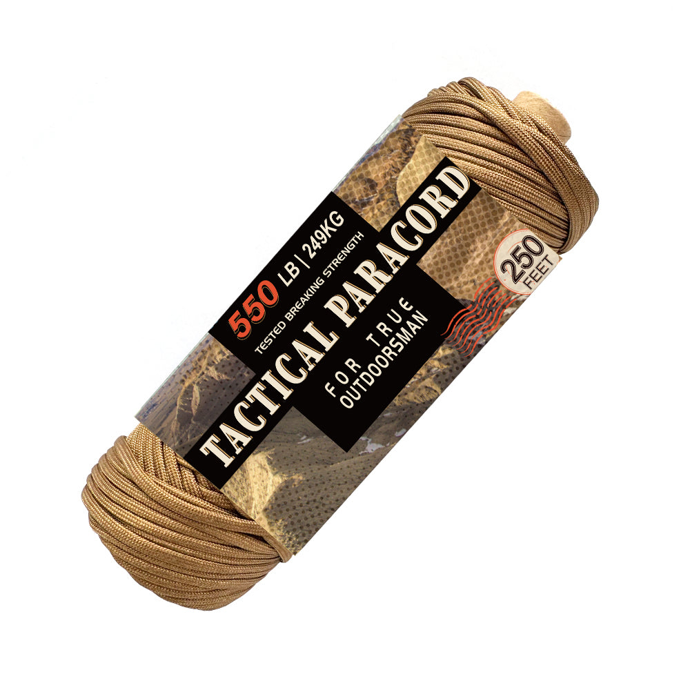 HERCULES 250FT 550 Paracord Rope Heavy Duty Parachute Cord Utility Cord HERCULES