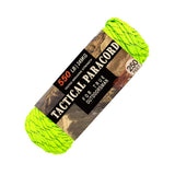 HERCULES Reflective 550 Paracord Neon Green for Camping Rope Parachute Cord