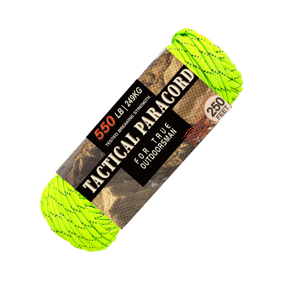 HERCULES 250FT 550 Paracord Rope Heavy Duty Parachute Cord Utility Cord HERCULES