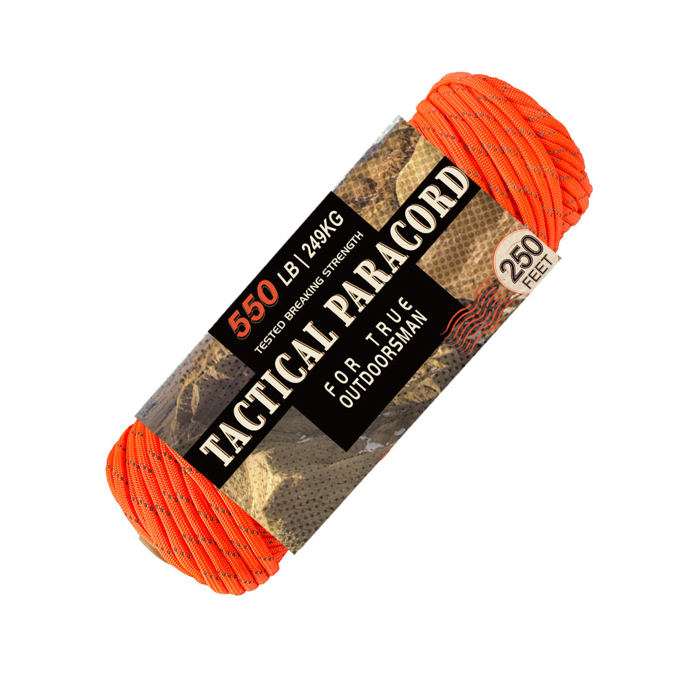 HERCULES 250FT 550 Paracord Rope Heavy Duty Parachute Cord Utility Cord HERCULES