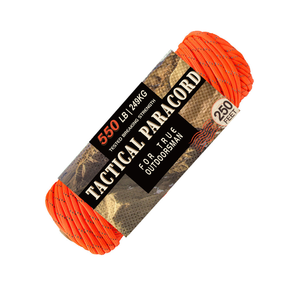 HERCULES 250FT 550 Paracord Rope Heavy Duty Parachute Cord Utility Cord HERCULES
