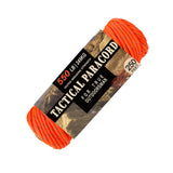 HERCULES Reflective 550 Paracord Neon Orange for Camping Rope Parachute Cord
