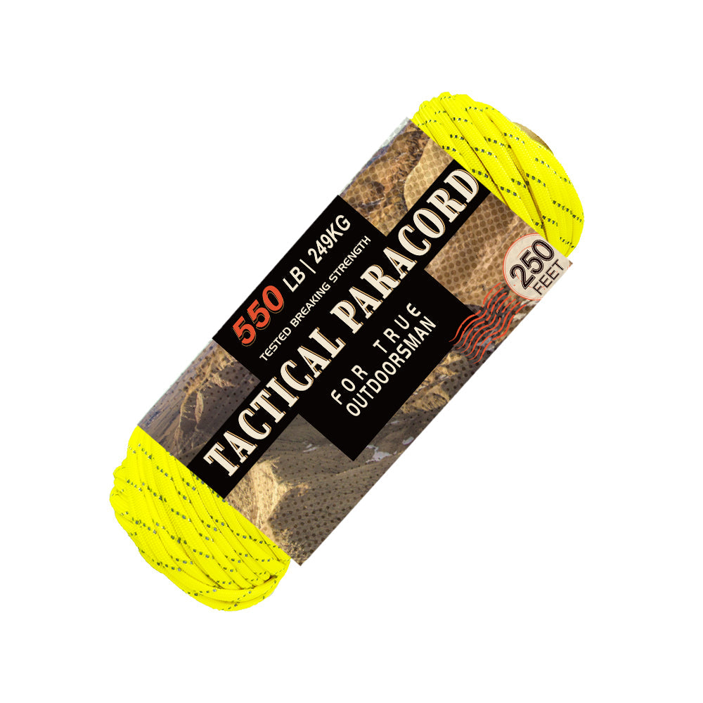 HERCULES 250FT 550 Paracord Rope Heavy Duty Parachute Cord Utility Cord HERCULES