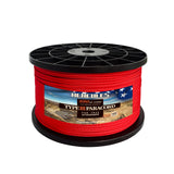 HERCULES 550 Paracord Survival Rope Imperial Red Type III Parachute Cord for Camping HERCULES