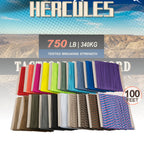 HERCULES 750 Paracord Rope 4mm Parachute Rope 100FT HERCULES