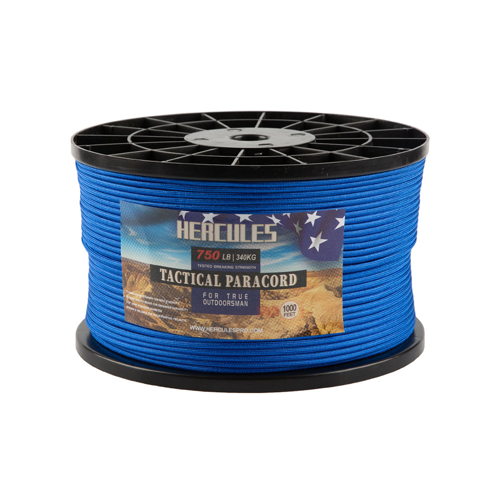 HERCULES 750 Paracord Rope 4mm Parachute Rope 1000FT HERCULES