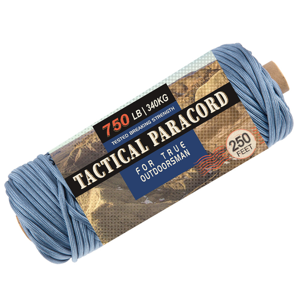 HERCULES 750 Paracord Rope 4mm Parachute Rope 250FT HERCULES