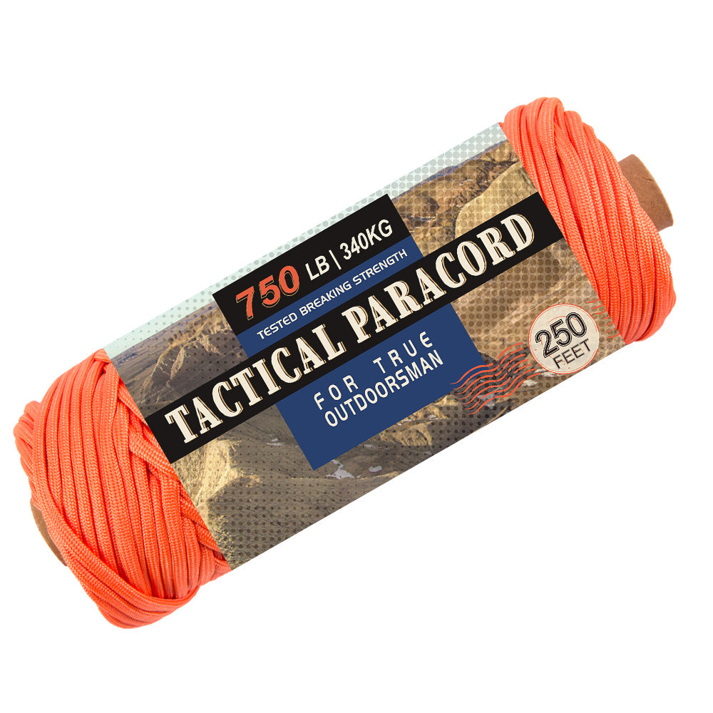 HERCULES 750 Paracord Rope 4mm Parachute Rope 250FT HERCULES