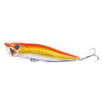 HERCULES 9cm Topwater Popper Lure fishing Baits Pack of 10pcs HERCULES