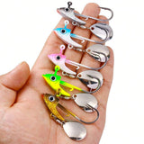 Spinner Jig Head with Paddle Tail & Soft Swimbait 5pcs HERCULES