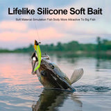 Spinner Jig Head with Paddle Tail & Soft Swimbait 5pcs HERCULES