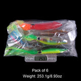 HERCULES 5.5inches Simulation Squid Baits Topwater Fishing Lure HERCULES