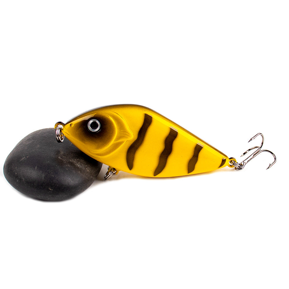 2.75" Jerkbait Fishing Lure Hard Bait with Rattling Steel Balls HERCULES