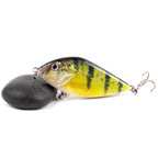 2.75" Jerkbait Fishing Lure Hard Bait with Rattling Steel Balls HERCULES