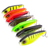 3.54" Jerkbait Fishing Lure Hard Bait with Rattling Steel Balls HERCULES