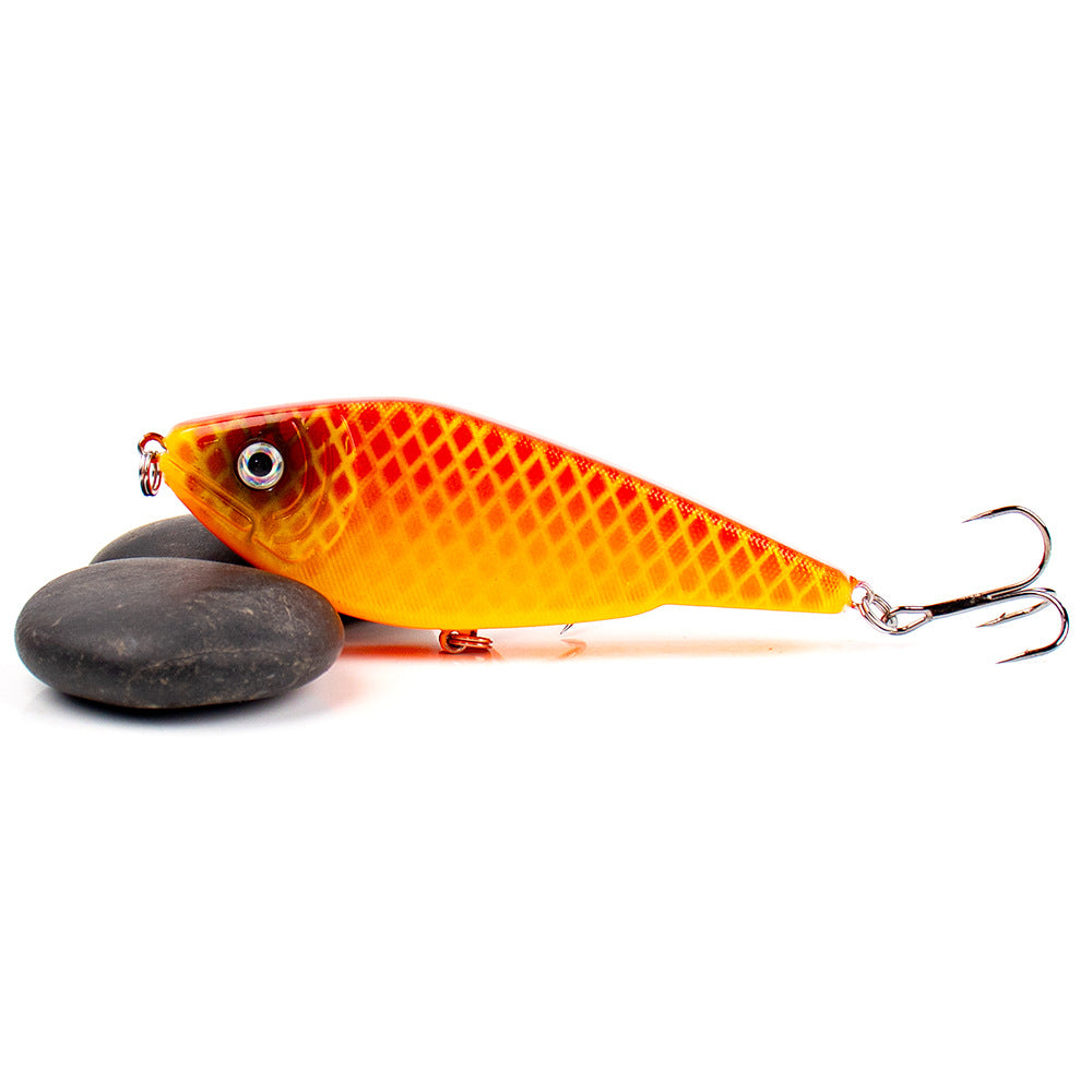 3.54" Jerkbait Fishing Lure Hard Bait with Rattling Steel Balls HERCULES