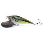 3.54" Jerkbait Fishing Lure Hard Bait with Rattling Steel Balls HERCULES
