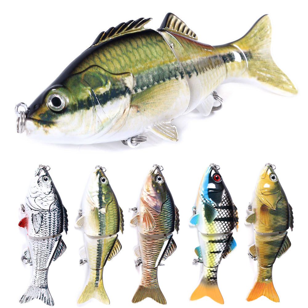 HERCULES 3.94" Multi Jointed Swimbaits Fishing Lures HERCULES