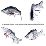 HERCULES 3.94" Multi Jointed Swimbaits Fishing Lures HERCULES