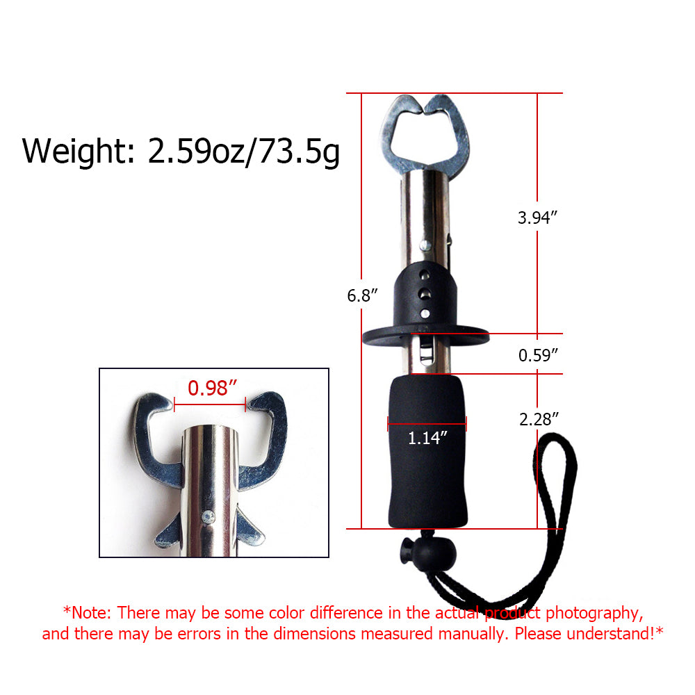 HERCULES Fish Lip Grippers with Scale and Tape Measure HERCULES