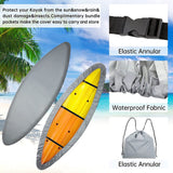 HERCULES 420D Kayak Cover for Indoor and Outdoor Storage HERCULES