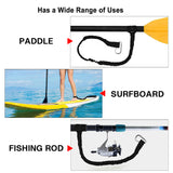 Kayak Paddle Leash Stretchable Strap Lanyard Rope, Pack of 2, for Fishing Kayaking Surfing HERCULES