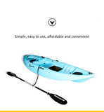 Kayak Paddle Leash Stretchable Strap Lanyard Rope, Pack of 2, for Fishing Kayaking Surfing HERCULES