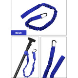 Kayak Paddle Leash Stretchable Strap Lanyard Rope, Pack of 2, for Fishing Kayaking Surfing HERCULES