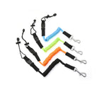 Anti-Lost Elastic Kayak Canoe Paddle Leash Coiled Lanysrds Pack of 2 HERCULES