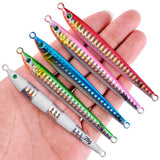 HERCULES Metal Fishing Lures 7g - 100g Luminous Metal Lures Pack of 5pcs HERCULES