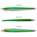 HERCULES Metal Fishing Lures 7g - 100g Luminous Metal Lures Pack of 5pcs HERCULES
