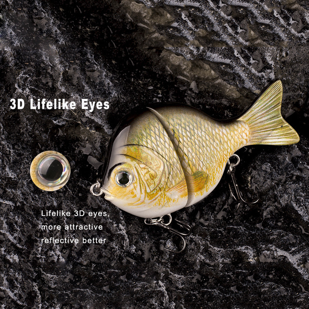 HERCULES 2-jointed Singking Lure Sunfish Lures Fishing Lure HERCULES