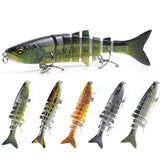 HERCULES 4.72" Multi-jointed Sinking Fishing Lure Swimbait HERCULES