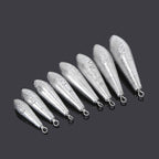 Willow-Leaf Fishing Sinkers, from 10g to 300g HERCULES