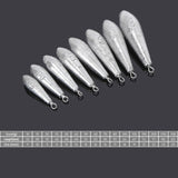 Willow-Leaf Fishing Sinkers, from 10g to 300g HERCULES