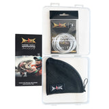 HERCULES Pre-Tied Loop Fly Fishing Leader with leader wallet Pack of 6 HERCULES