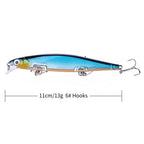 HERCULES 4.33" Hover Fishing Baits Box of 10pcs HERCULES