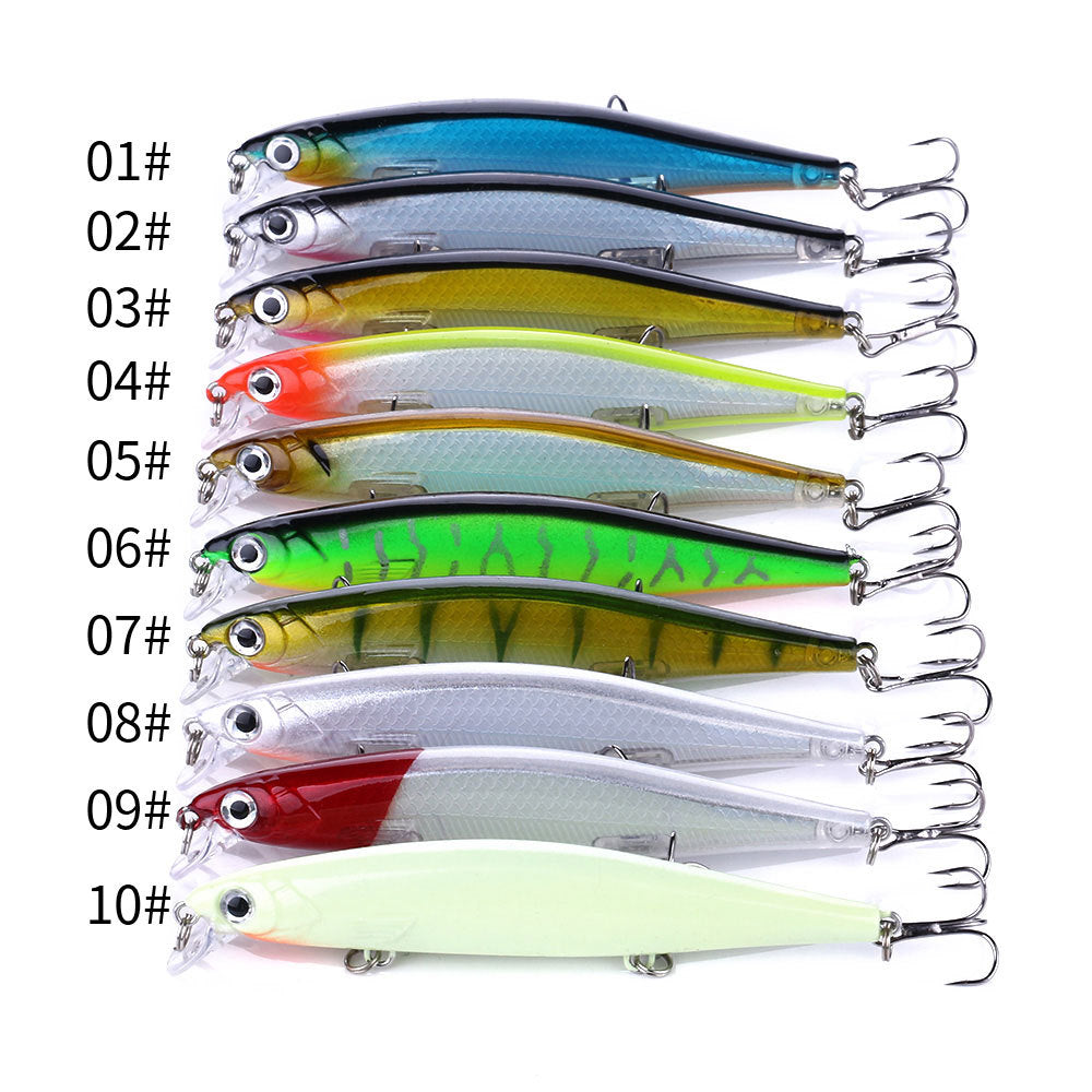 HERCULES 4.33" Hover Fishing Baits Box of 10pcs HERCULES