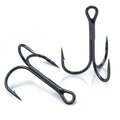 Premium Treble Hooks – 25 Pack, High Carbon Steel, Ultra Sharp HERCULES