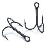 Premium Treble Hooks – 25 Pack, High Carbon Steel, Ultra Sharp HERCULES