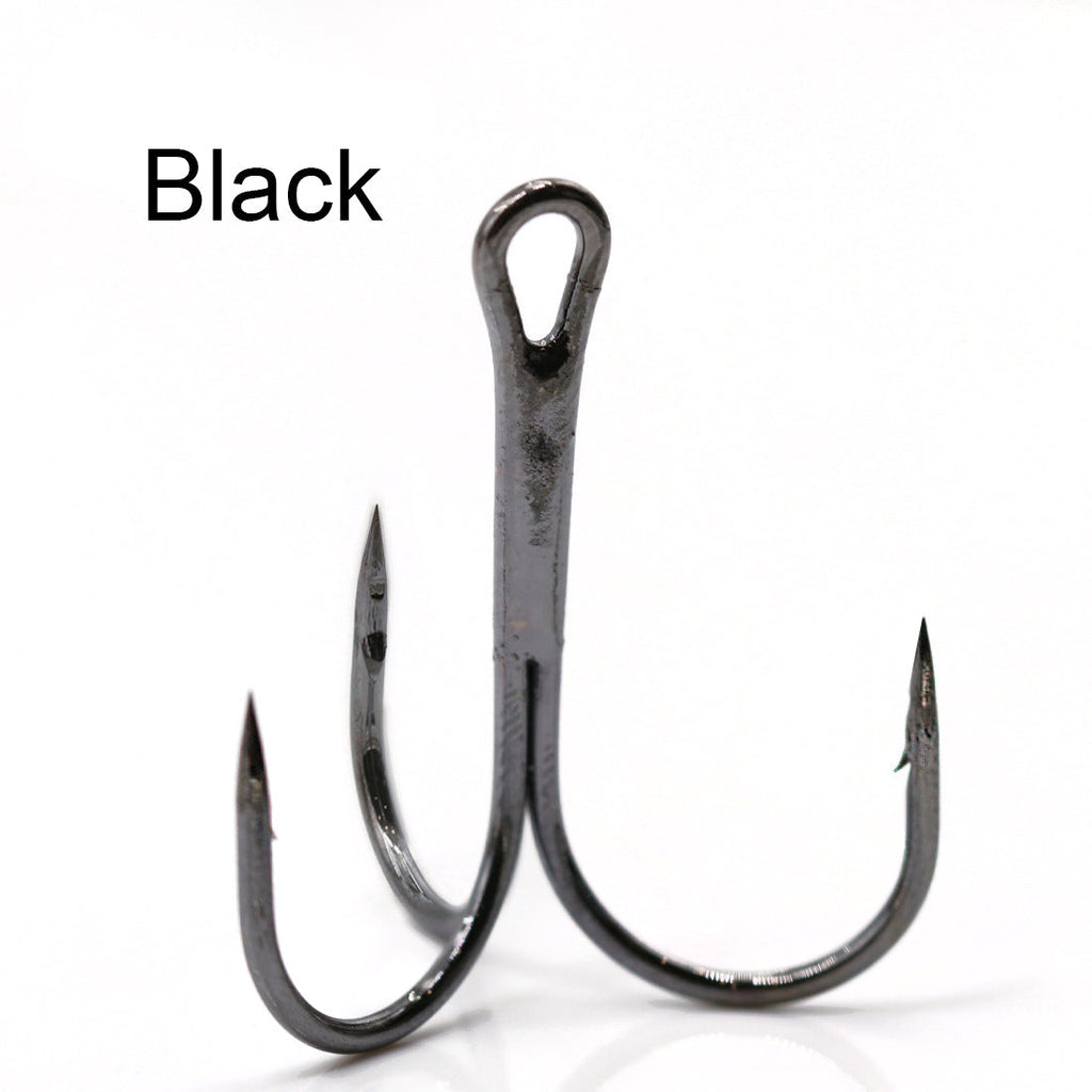Premium Treble Hooks – 25 Pack, High Carbon Steel, Ultra Sharp HERCULES