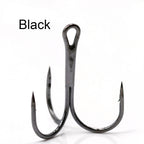 Premium Treble Hooks – 25 Pack, High Carbon Steel, Ultra Sharp HERCULES