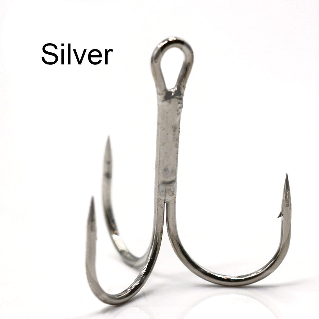 Premium Treble Hooks – 25 Pack, High Carbon Steel, Ultra Sharp HERCULES