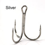 Premium Treble Hooks – 25 Pack, High Carbon Steel, Ultra Sharp HERCULES