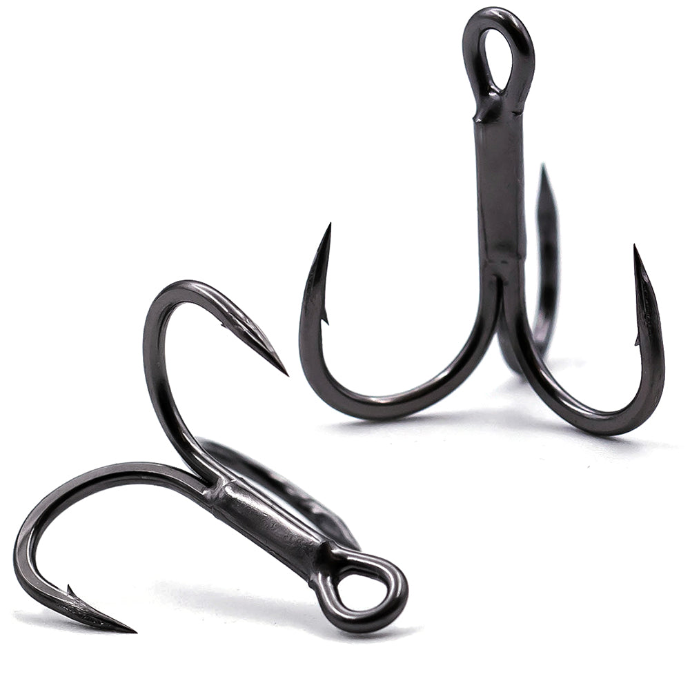 4X Strong Treble Hooks – Rust Resistant, Tournament Grade HERCULES