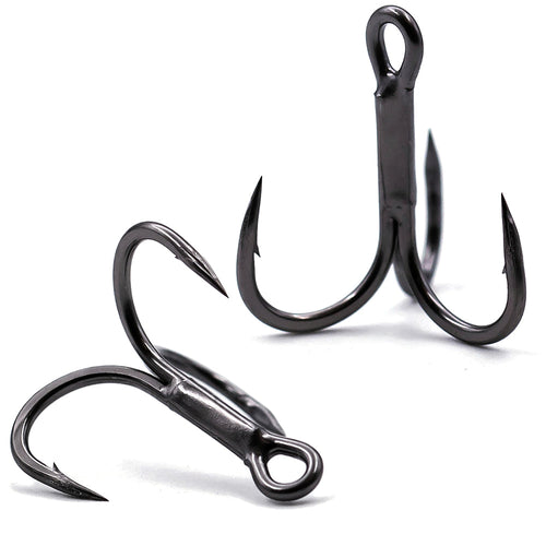 4X Strong Treble Hooks – Rust Resistant, Tournament Grade HERCULES