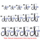 4X Strong Treble Hooks – Rust Resistant, Tournament Grade HERCULES