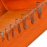 High Carbon Steel Frog Double Hooks – Sharp Barbed Black Fishing Hooks HERCULES